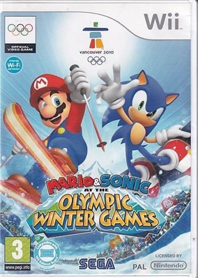 Mario & Sonic at the Olympic Winter Games - Nintendo Wii Spil (B Grade) (Genbrug)